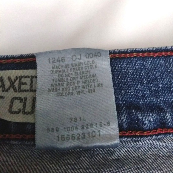 Levi Womens Jeans Size ( 28 X 31 ) 12M 550 Bootcut - Picture 5 of 7